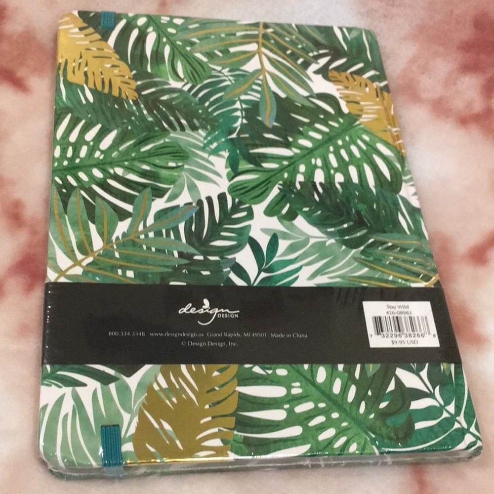 Stay Wild Tropical Journal Notebook 160 lined NWT - Picture 5 of 8